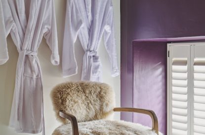 Bathrobes at Puddle Duck Cottage, Somerset