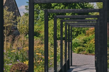 The grounds at The Cowshed, Somerset