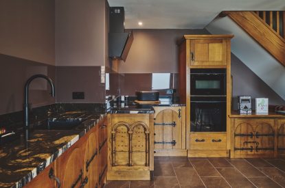 The kitchen at The Granary, Somerset