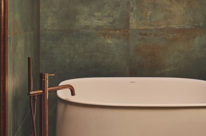 Free standing bath at The Granary, Somerset