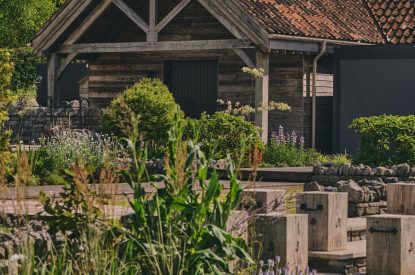 The gardens at The Piggery, Somerset