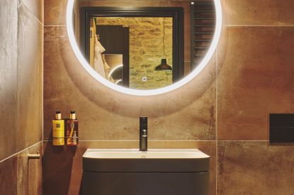 The bathroom at The Piggery, Somerset