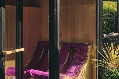 The wellness suite at Whispering Leaves, Somerset