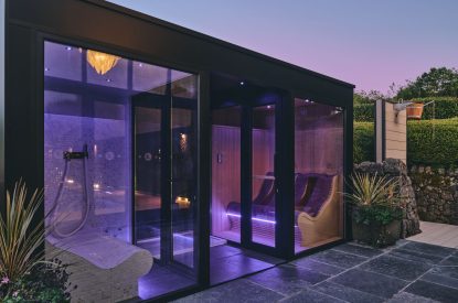 Spa facilities at The Suite, Glastonbury, Somerset 