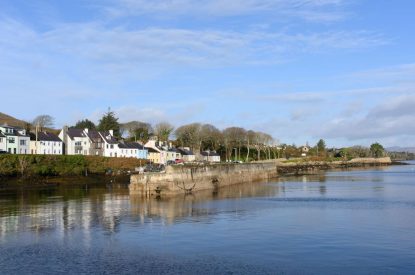 Coastal views at Basket Makers Cottage, Roundstone, Galway