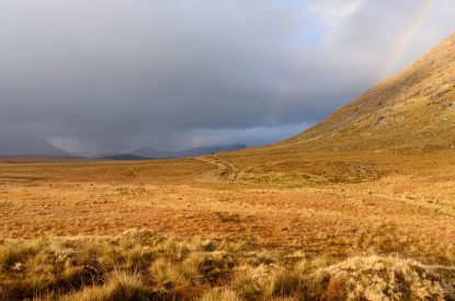 Mountain views at Basket Makers Cottage, Roundstone, Galway