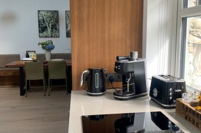 The kitchen at Stone Mason's Cottage, Roundstone, Galway