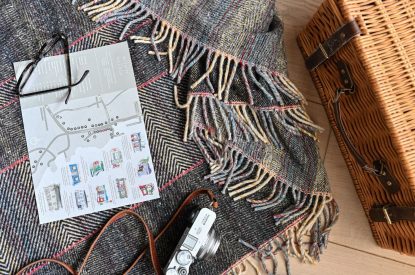 Picnic hamper at Weaver's Cottage, Roundstone, Galway