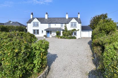 The driveway to Pen y Bryn, Abersoch
