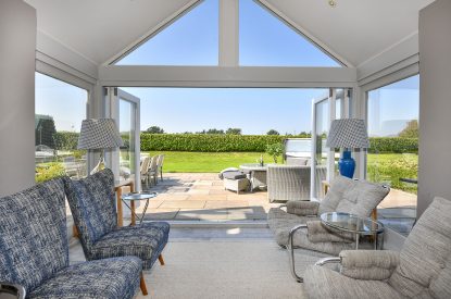 The lounge at Pen y Bryn, Abersoch