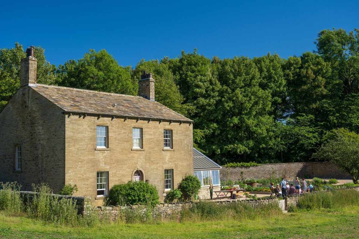 The exterior of Aaru House, Yorkshire Dales
