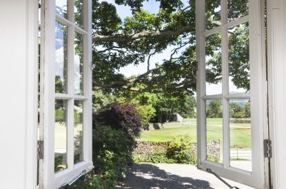 Countryside views at Elysium House, Yorkshire Dales