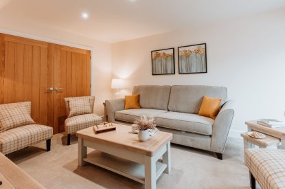 The lounge at Denman, Shropshire