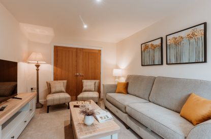 The lounge at Denman, Shropshire