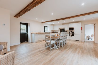 The dining kitchen at Denman, Shropshire
