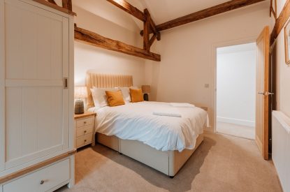 A double bedroom at Denman, Shropshire