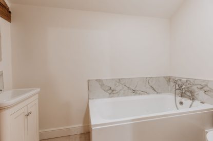 A bathroom at Denman, Shropshire