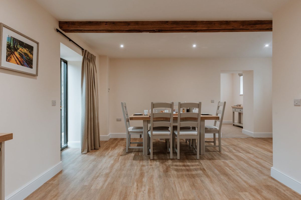The dining area at Galileo, Shropshire
