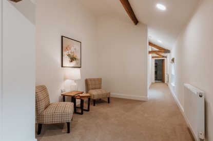 The hallway at Galileo, Shropshire