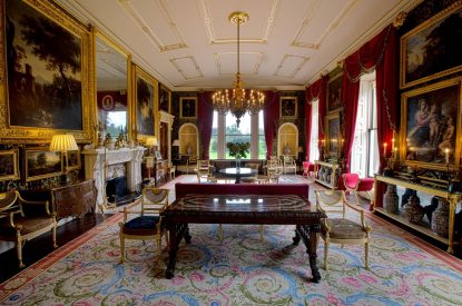 A drawing room at Langdon Manor, Yorkshire Dales