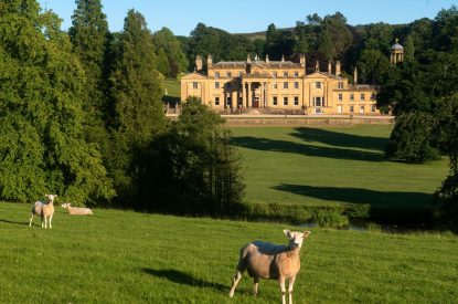 The grounds at Langdon Manor, Yorkshire Dales
