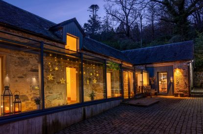 Evening at Lomond House, Loch Lomond