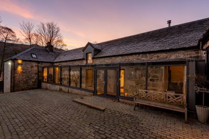 Evening at Lomond House, Loch Lomond