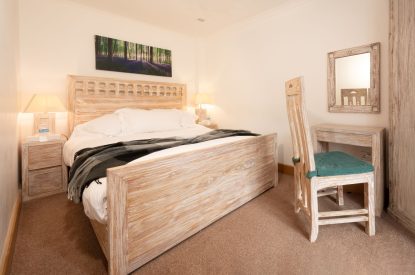 A double bedroom at Lomond House, Loch Lomond