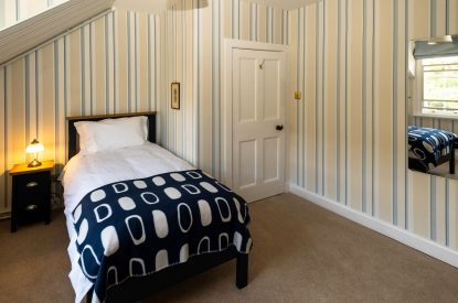 A single bedroom at Aberfeldy House, Perthshire