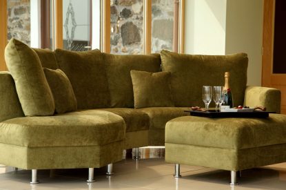 A seating area at Stuart House, St Andrews