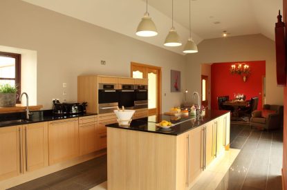 The kitchen at Stuart House, St Andrews