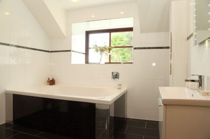 A bathroom at Stuart House, St Andrews