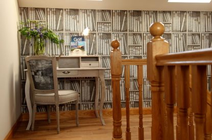 Desk space at Stuart House, St Andrews