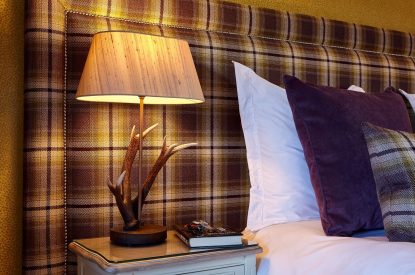 A super-king size bedroom at Mackenzie House, St Andrews