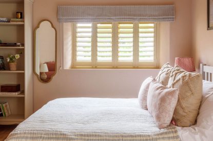 A double bedroom at Lemon Tree Cottage, Cotswolds