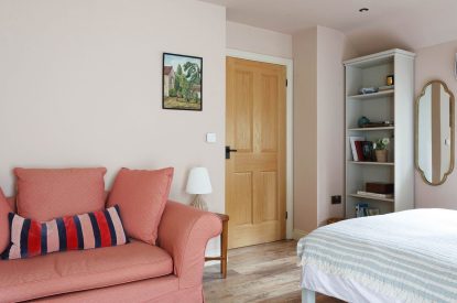 The living space at Lemon Tree Cottage, Cotswolds