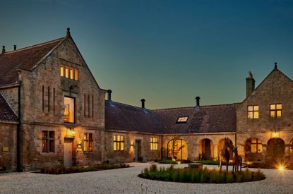 The exterior at Campolina Stable, Northumberland