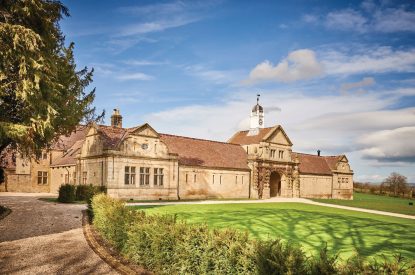 The grounds at The Falabella, Northumberland