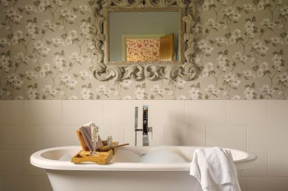 Free standing bath at The Clans, Fife