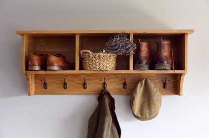 Cloakroom at The Clans, Fife