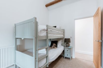 A bunk bedroom at Frankel, Shropshire