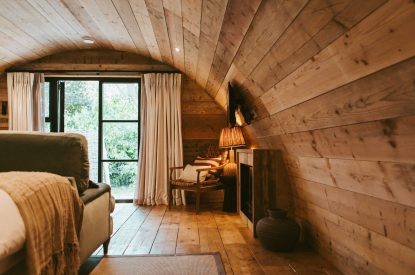 Living space at Rosemary Pyggy, Hampshire