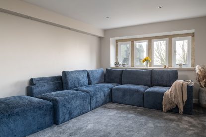 The living room at The Annex at Runninghill, Peak District