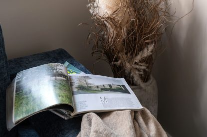 The living room at The Annex at Runninghill, Peak District