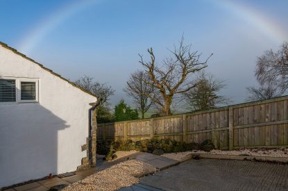 Outdoor space at The Annex at Runninghill, Peak District