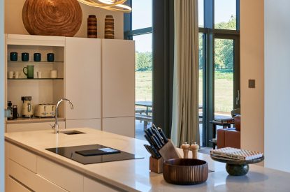 The kitchen at Edgewater House, Hampshire
