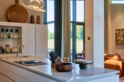 The kitchen at Edgewater House, Hampshire