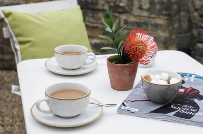 The outdoor space at The Painswick Retreat, Cotswolds