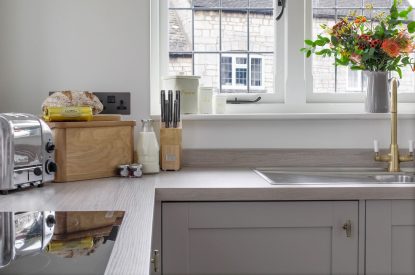 The kitchen at The Painswick Retreat, Cotswolds