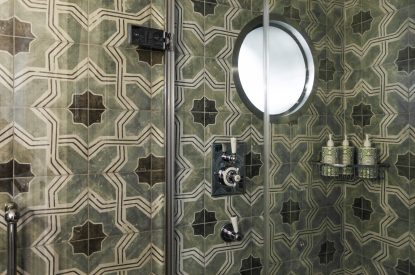 A shower room at The Painswick Retreat, Cotswolds